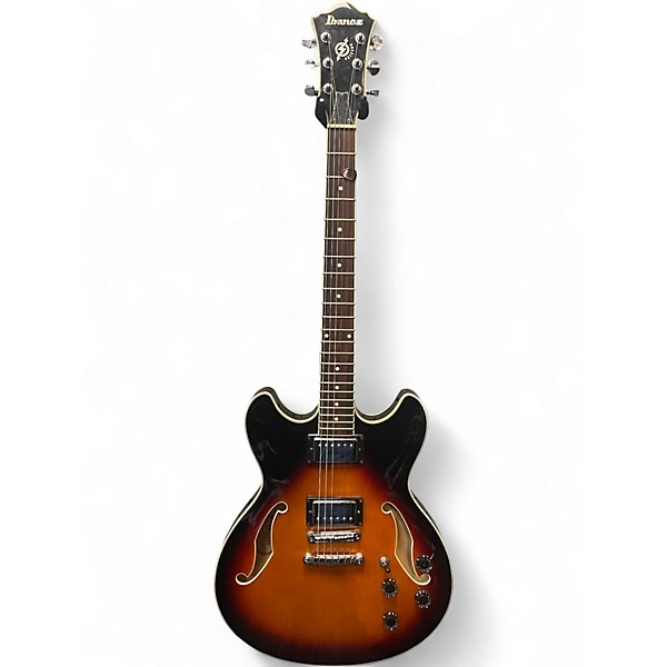 Used Ibanez AF75 3 Color Sunburst Hollow Body Electric Guitar