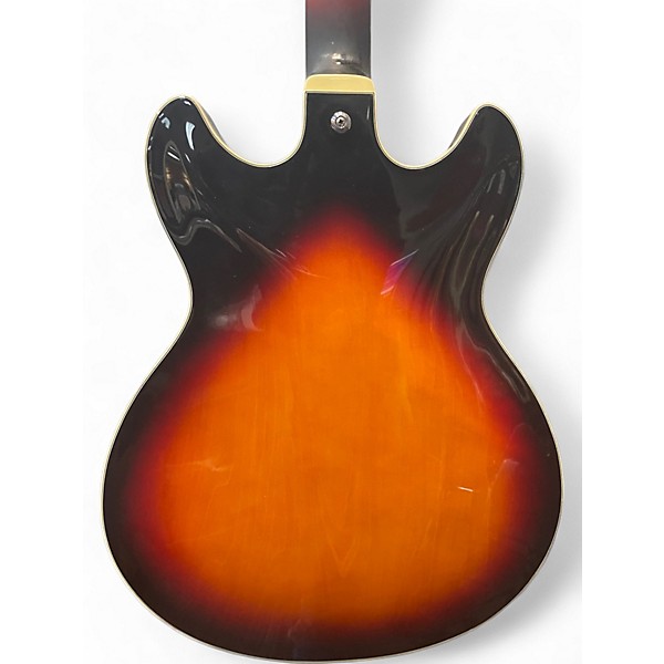 Used Ibanez AF75 3 Color Sunburst Hollow Body Electric Guitar
