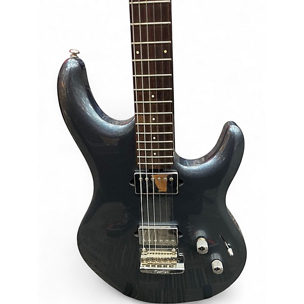 Used Ernie Ball Music Man Luke III BLUE SPARKLE Solid Body Electric Guitar