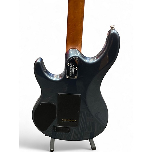 Used Ernie Ball Music Man Luke III BLUE SPARKLE Solid Body Electric Guitar