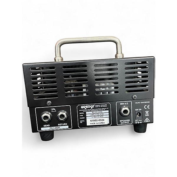 Used Orange Amplifiers Micro Dark 20W Tube Guitar Amp Head