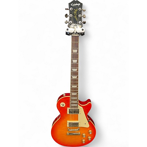 Used Epiphone Les Paul Standard 60s Cherry Sunburst Solid Body Electric Guitar