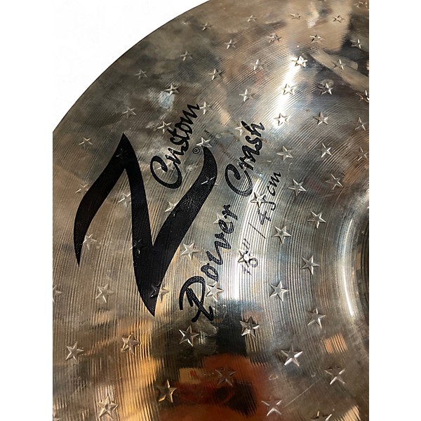 Used Zildjian 18in Z Custom Power Crash Cymbal