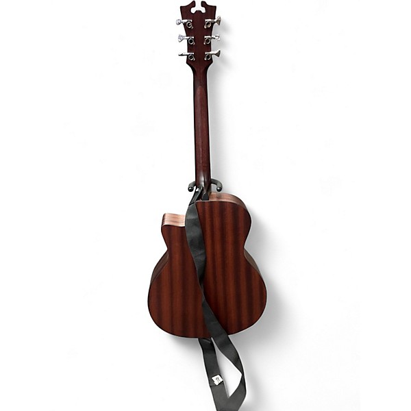 Used D'Angelico Premier Delancey Cutaway Dreadnought Mahogany Acoustic Electric Guitar