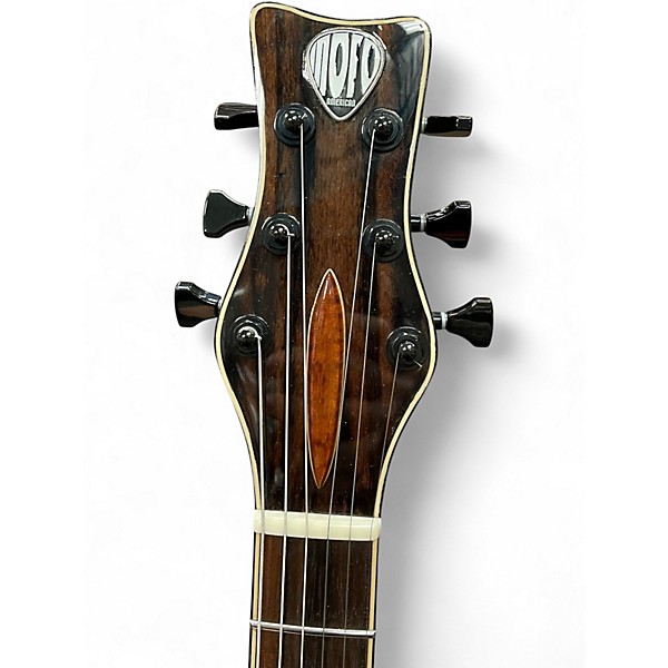 Used Mofoamerican TAVERN RT WITH PIEZO MOCHA BURST Hollow Body Electric Guitar