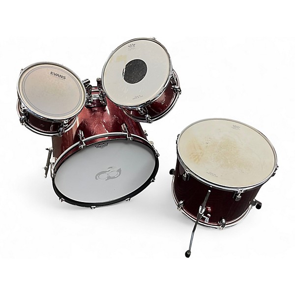 Used PDP by DW 4 Piece ENCORE RUBY SPARKLE Drum Kit