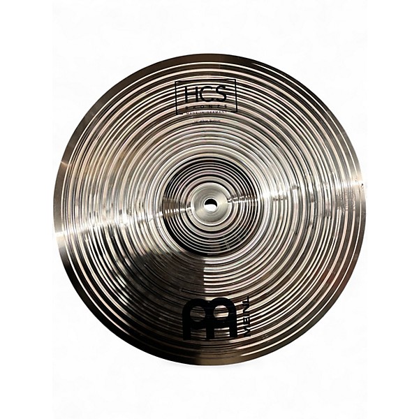 Used MEINL 13in HCS Bronze Hi-Hats Cymbal