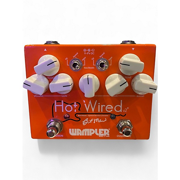 Used Wampler Hot wired v2 Effect Pedal