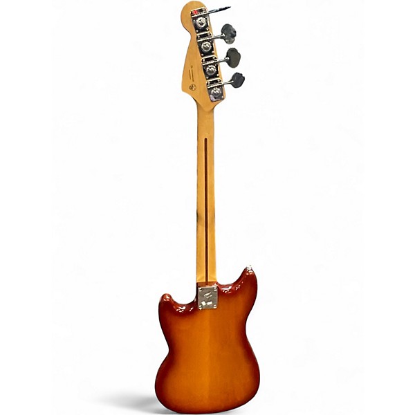 Used Fender Player Mustang Bass PJ Sienna Sunburst Electric Bass Guitar