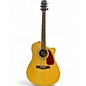 Used Fender DG200SCE Natural Acoustic Electric Guitar thumbnail