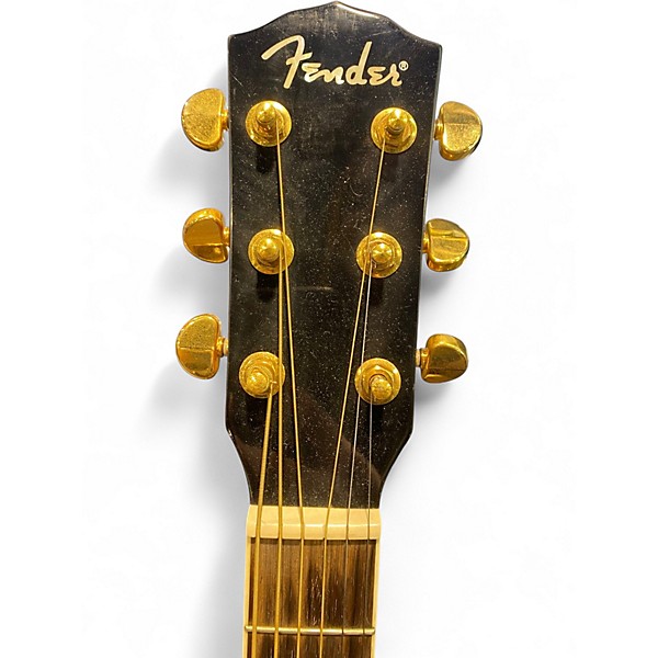 Used Fender DG200SCE Natural Acoustic Electric Guitar