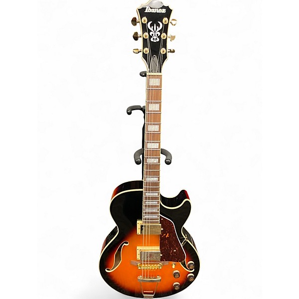 Used Ibanez AG75 Artcore Sunburst Hollow Body Electric Guitar