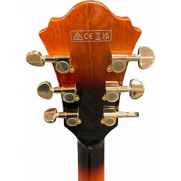 Used Ibanez AG75 Artcore Sunburst Hollow Body Electric Guitar