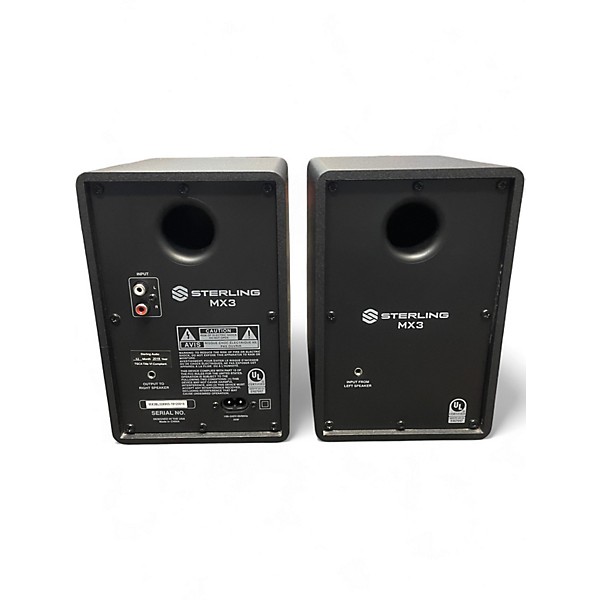 Used Sterling Audio MX3 Pair Powered Monitor