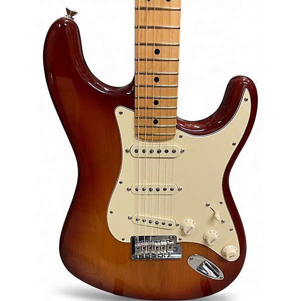 Used 2021 Fender American Professional II Stratocaster Sienna Sunburst Solid Body Electric Guitar