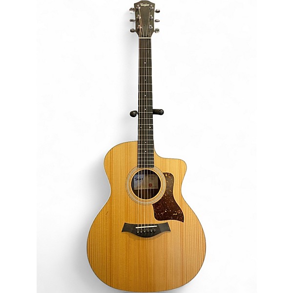 Used Taylor 214CE Natural Acoustic Electric Guitar