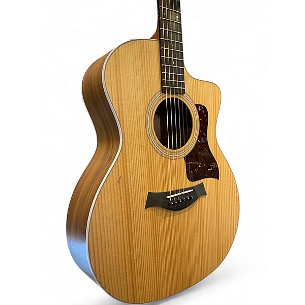 Used Taylor 214CE Natural Acoustic Electric Guitar