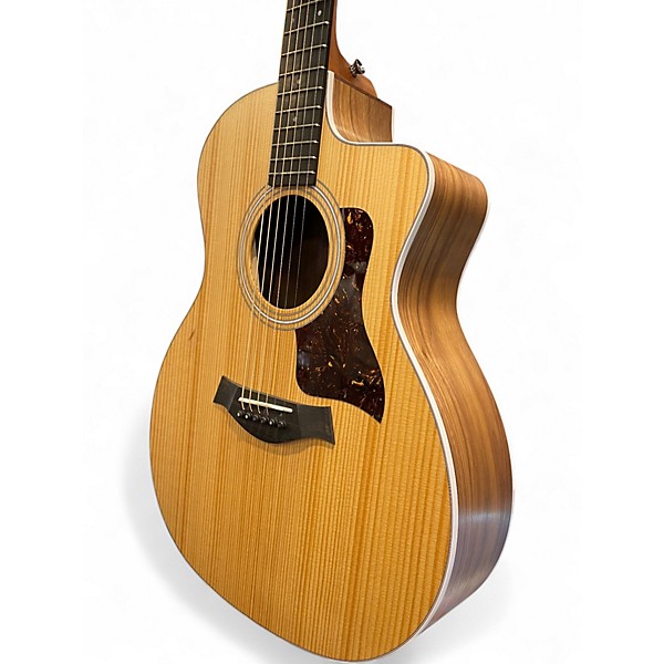 Used Taylor 214CE Natural Acoustic Electric Guitar