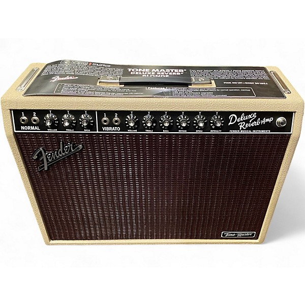 Used Fender TONEMASTER DELUXE REVERB 65 CELESTION NEO CREAMBACK Guitar Combo Amp