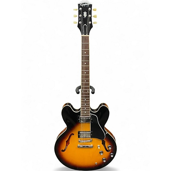 Used Epiphone es335 IG Sunburst Hollow Body Electric Guitar