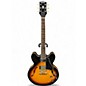 Used Epiphone es335 IG Sunburst Hollow Body Electric Guitar thumbnail