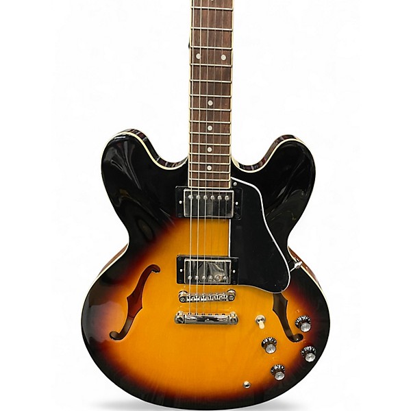 Used Epiphone es335 IG Sunburst Hollow Body Electric Guitar