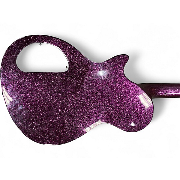 Used ESP XTONE PC1000 SPARKLE PURPLE Hollow Body Electric Guitar