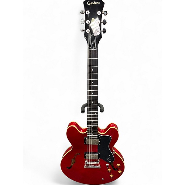 Used Epiphone Dot Cherry Hollow Body Electric Guitar