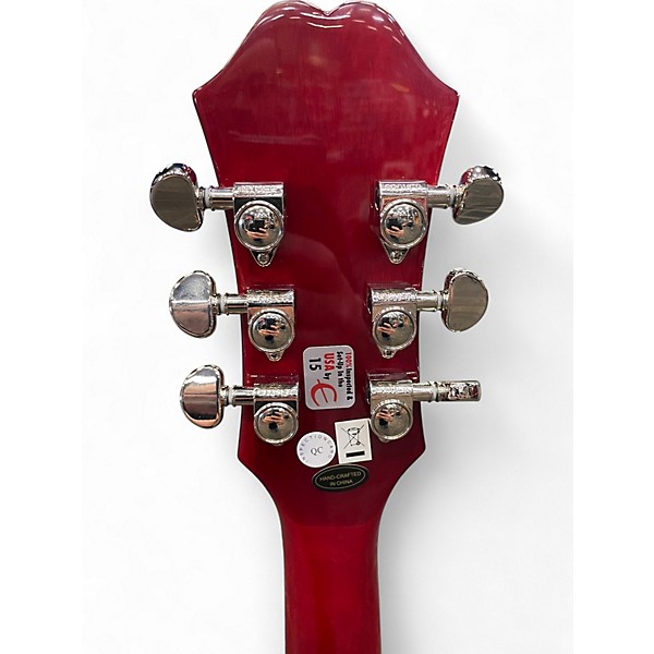 Used Epiphone Dot Cherry Hollow Body Electric Guitar