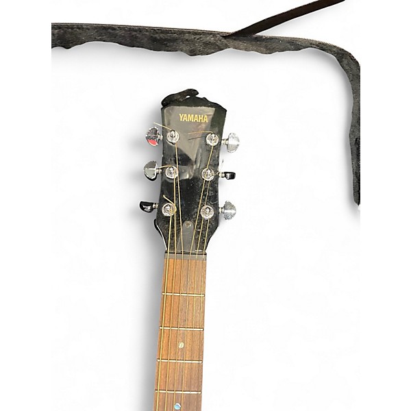 Used 2010s Yamaha AES620 Trans Red Solid Body Electric Guitar