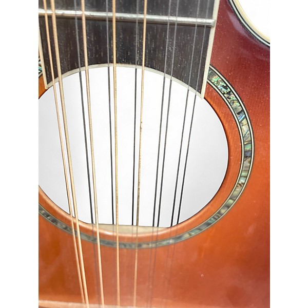 Used 2010s Ovation CC245 2 Color Sunburst 12 String Acoustic Electric Guitar