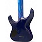 Used ESP LTD MH1000 Trans Blue Solid Body Electric Guitar