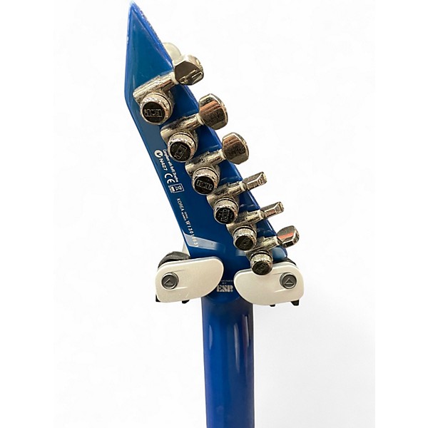 Used ESP LTD MH1000 Trans Blue Solid Body Electric Guitar
