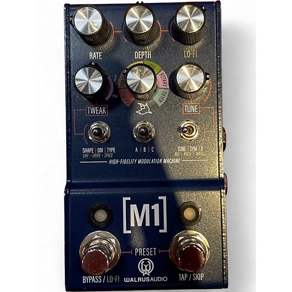Used Walrus Audio M1 MAKO Series M1 Hi-Fidelity Modulation Pedal
