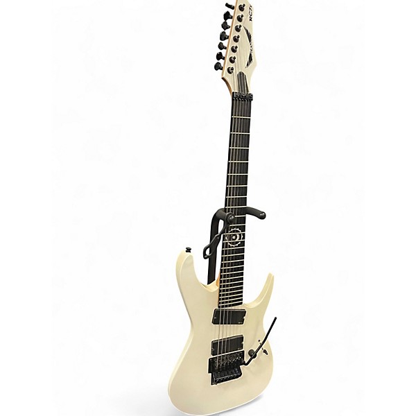 Used Dean RC7X Wraith Rusty Cooley Signature 7 String Alpine White Solid Body Electric Guitar