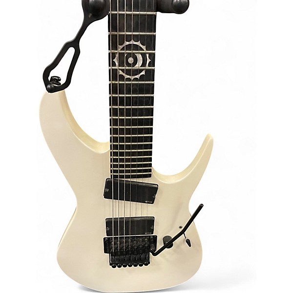 Used Dean RC7X Wraith Rusty Cooley Signature 7 String Alpine White Solid Body Electric Guitar