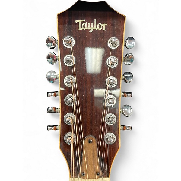 Used Taylor 814CE 12-STRING Natural 12 String Acoustic Electric Guitar