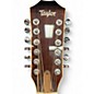 Used Taylor 814CE 12-STRING Natural 12 String Acoustic Electric Guitar