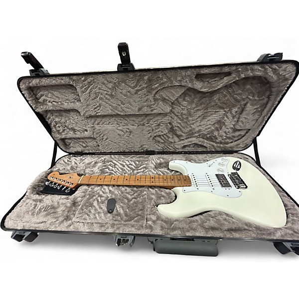 Used Fender Mod Shop Stratocaster White Solid Body Electric Guitar