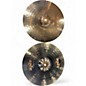 Used Zildjian 14in ZXT TITANIUM PAIR Cymbal thumbnail