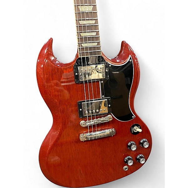 Used Gibson 1961 Reissue SG Worn Cherry Solid Body Electric Guitar