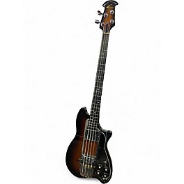 Vintage 1970s Ovation Magnum I 3 Tone Sunburst Electric Bass Guitar