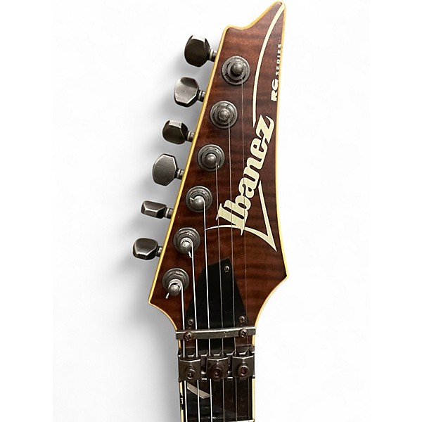Used Ibanez rgt42dxfm Worn Natural Solid Body Electric Guitar