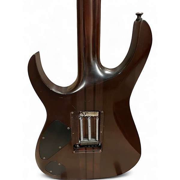 Used Ibanez rgt42dxfm Worn Natural Solid Body Electric Guitar