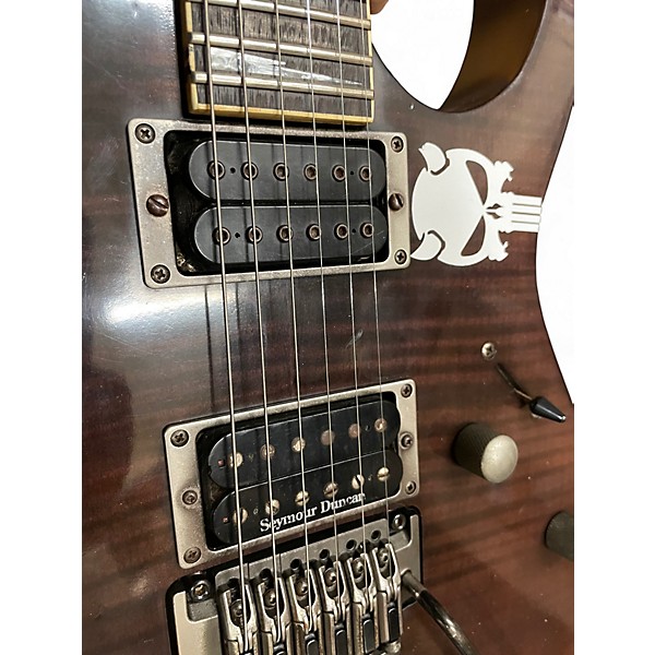 Used Ibanez rgt42dxfm Worn Natural Solid Body Electric Guitar