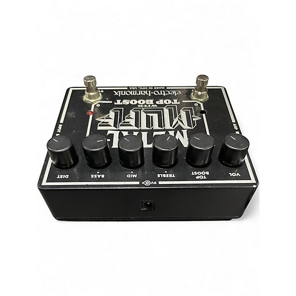 Used Electro-Harmonix Metal Muff Distortion With Top Boost Effect Pedal