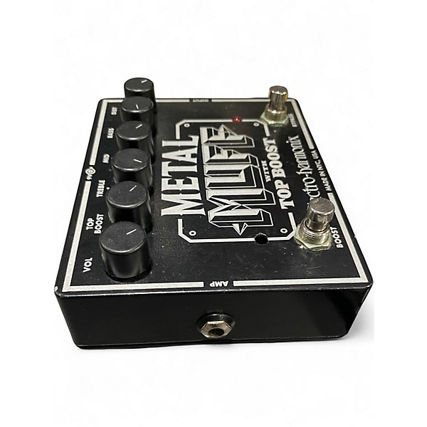 Used Electro-Harmonix Metal Muff Distortion With Top Boost Effect Pedal