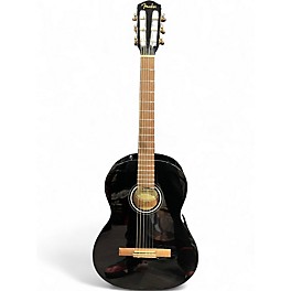 Used Fender CN60S Black Classical Acoustic Guitar