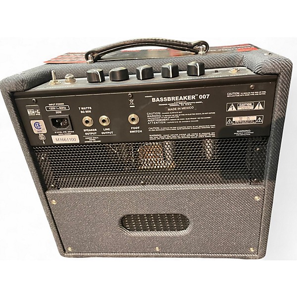 Used Fender Bassbreaker 007 7W Tube Guitar Amp Head