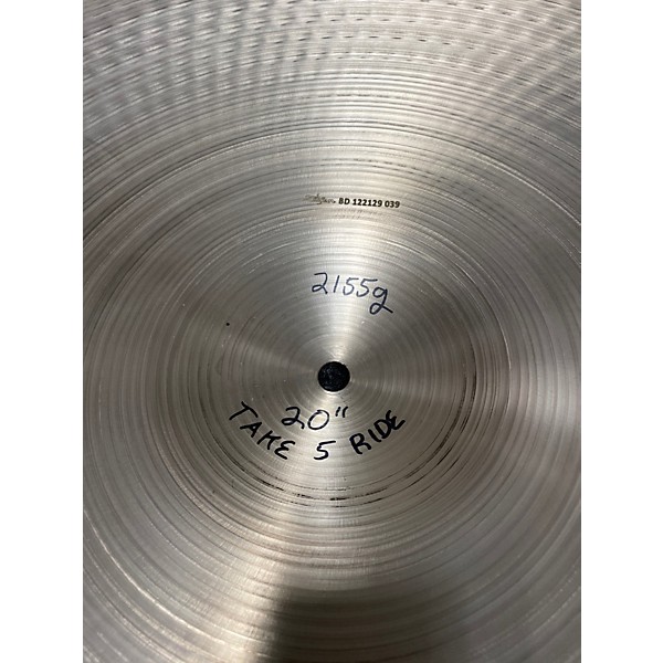 Used Zildjian 20in A Take 5 Cymbal